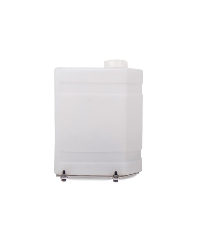 10.5L White Tank with baseplate and bolts